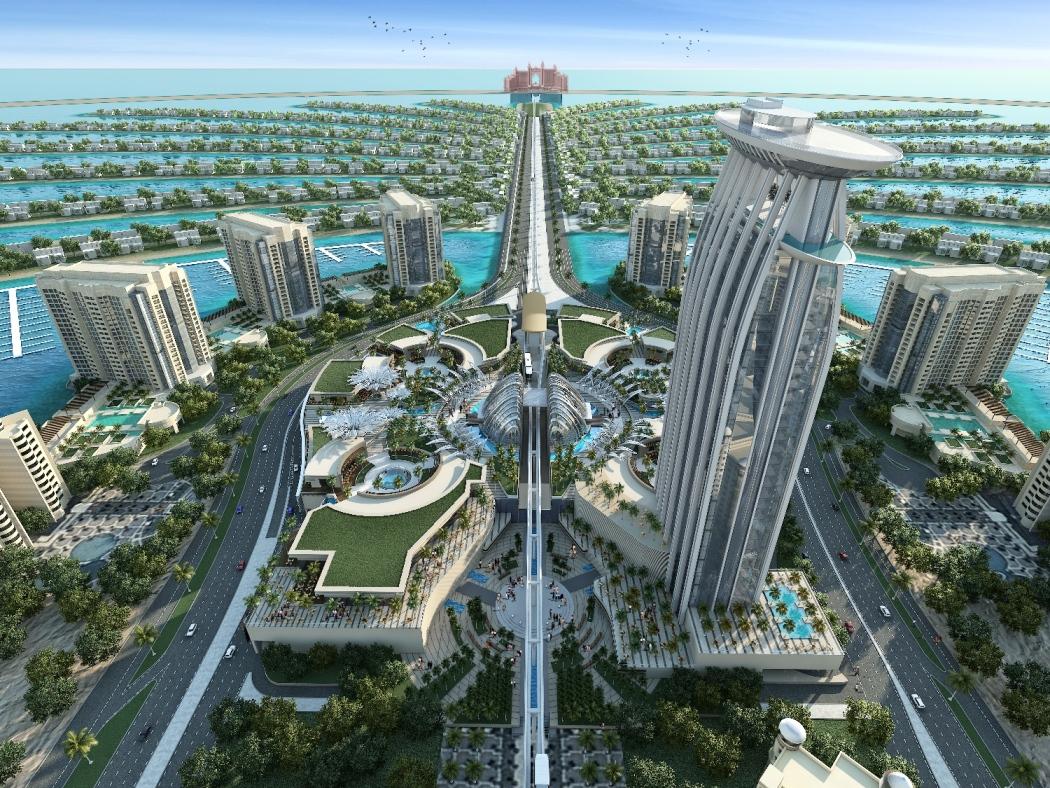 Palm Jumeirah - a wealthy place for the affluent