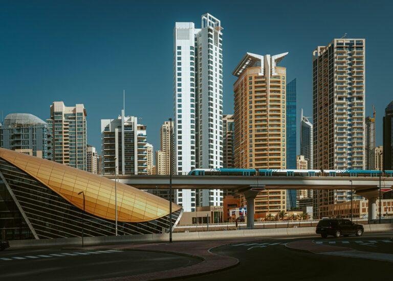 Dubai EXPO 2020 Metro Route - Route 2020