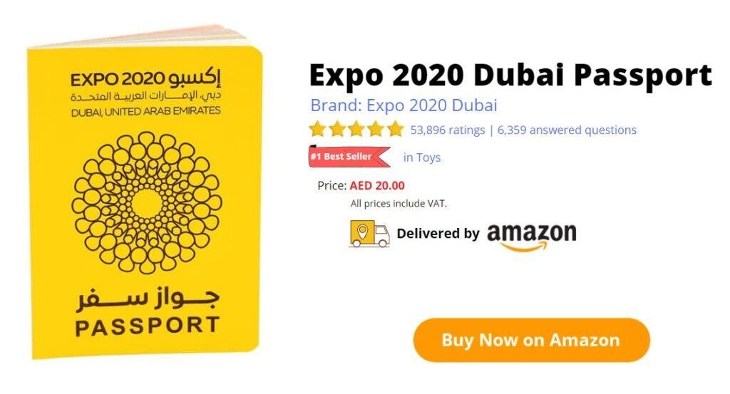 Expo 2020 Dubai Passport