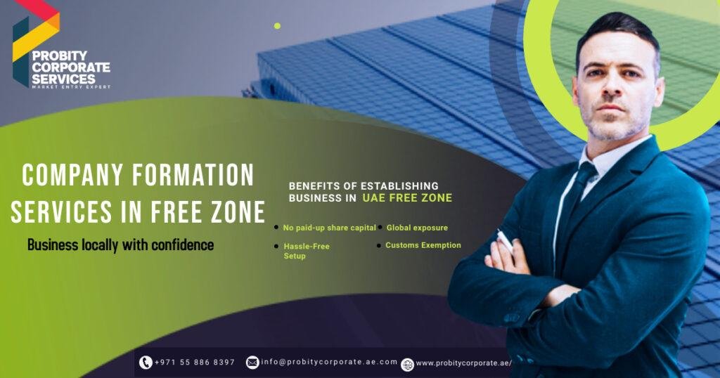 company services in free zone