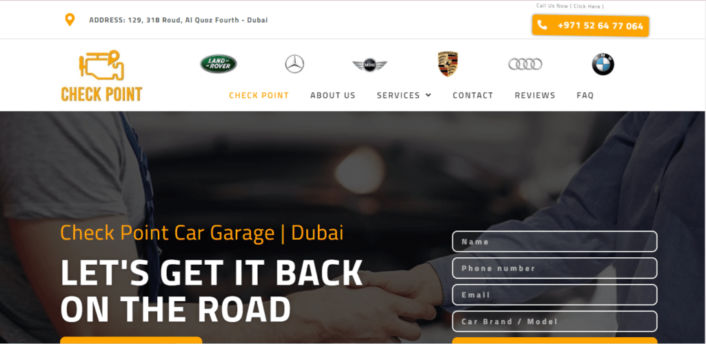 Car Service Stations in Dubai