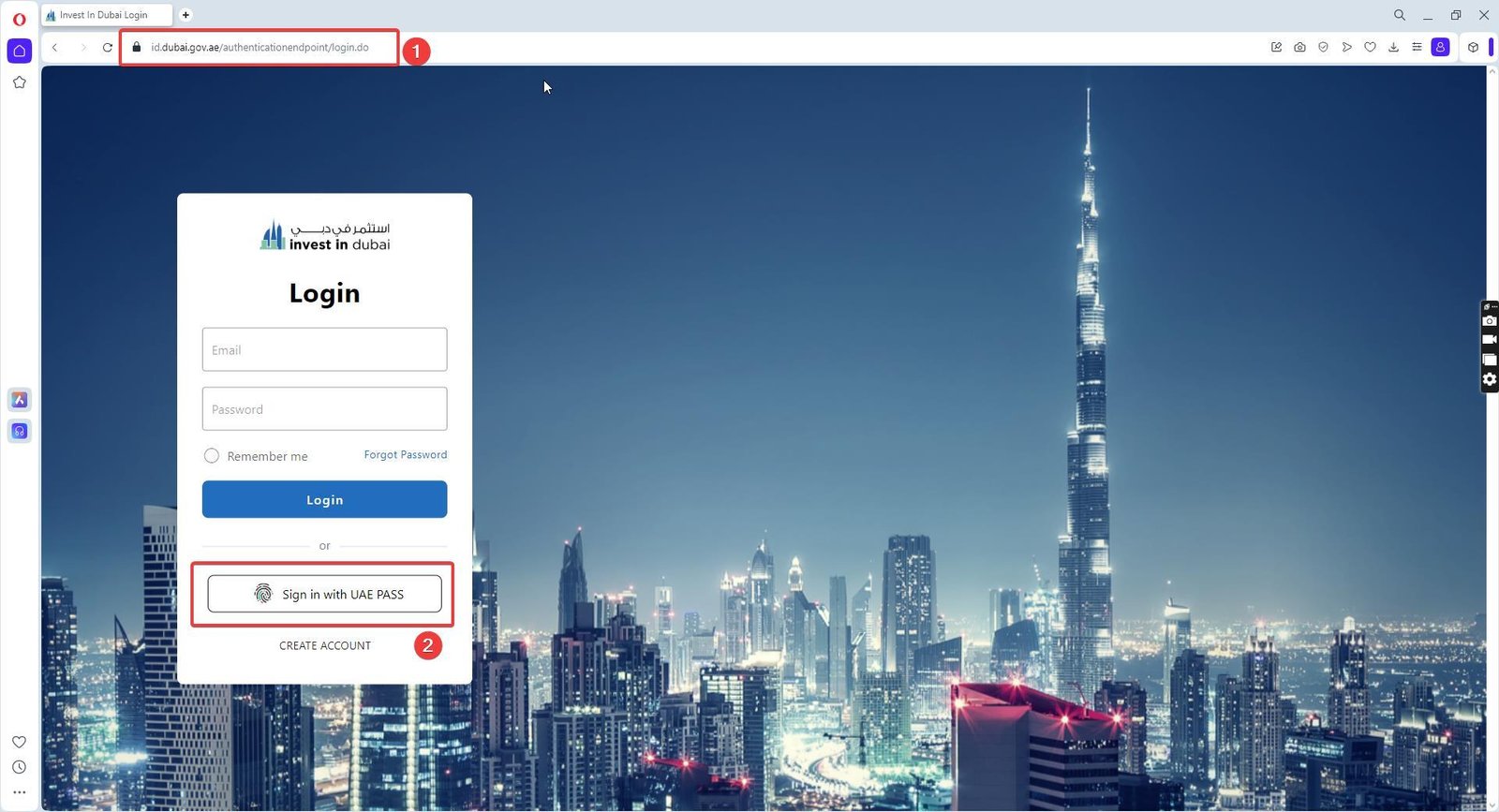 ETrader License - Invest In Dubai Login