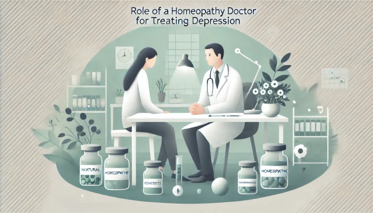 The Role of Homeopathic Doctor For Treating Depression